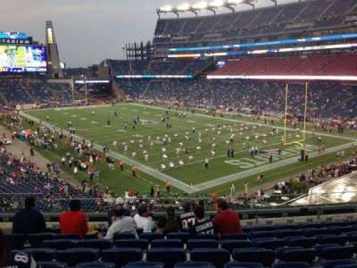 Gillette Stadium section 224