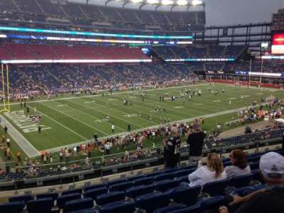 Gillette Stadium section 236