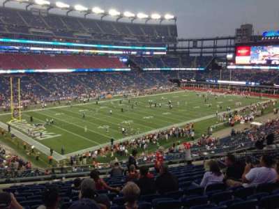 Gillette Stadium section 237