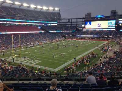 Gillette Stadium section 239