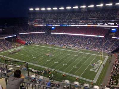 Gillette Stadium section 326
