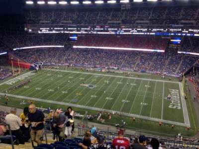 Gillette Stadium section 328