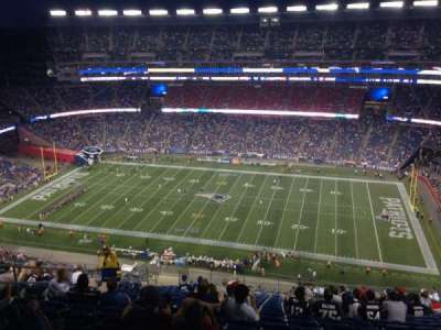 Gillette Stadium section 329
