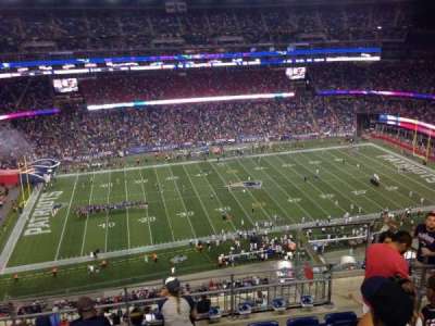 Gillette Stadium section 334