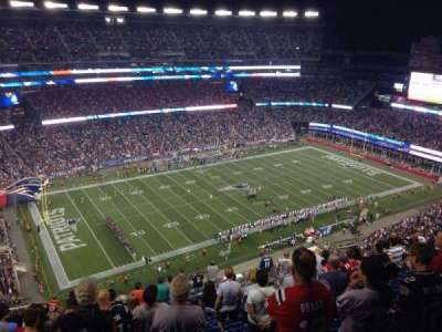Gillette Stadium section 336