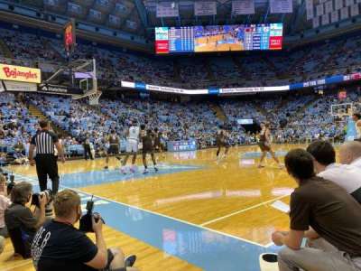Dean E. Smith Center section 104