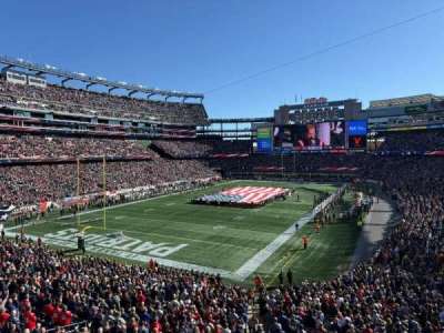 Gillette Stadium section 240