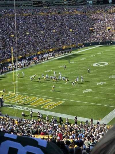 lambeau field section 347