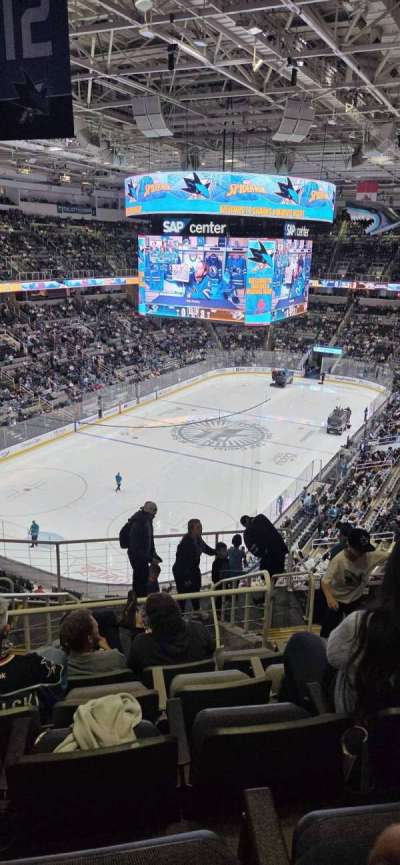SAP Center section 206