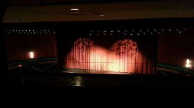 Landis Theater section mezzanine