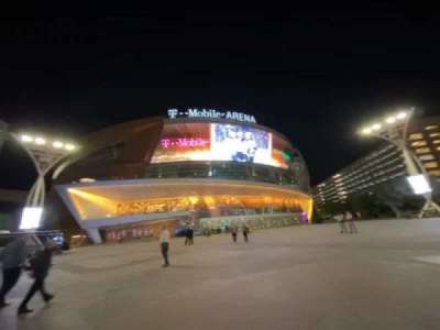 T-mobile Arena section Main Entrance