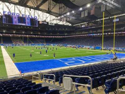Ford Field section 114
