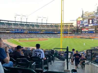 COMERICA PARK section 112