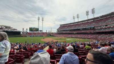 Great American Ball Park section 114