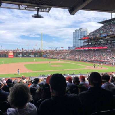 Oracle park section 124