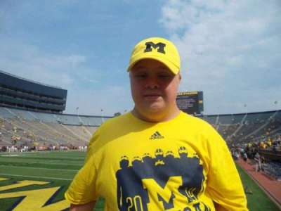 Michigan Stadium section 9