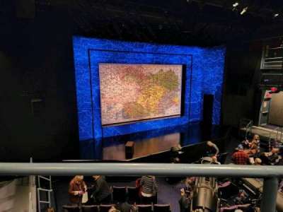Laura Pels Theatre section Front Mezzanine