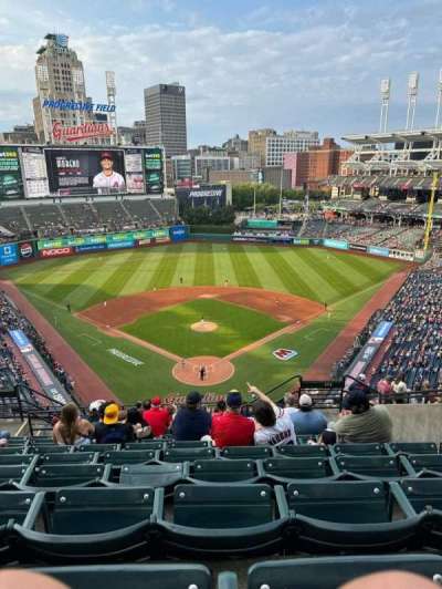 Progressive Field section 554
