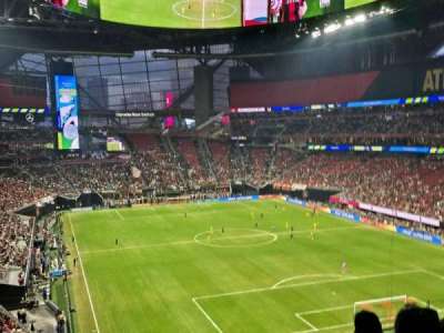 Mercedes-Benz Stadium section 227