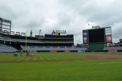 Turner Field section Dugout