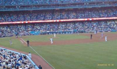 dodger stadium section 160LG