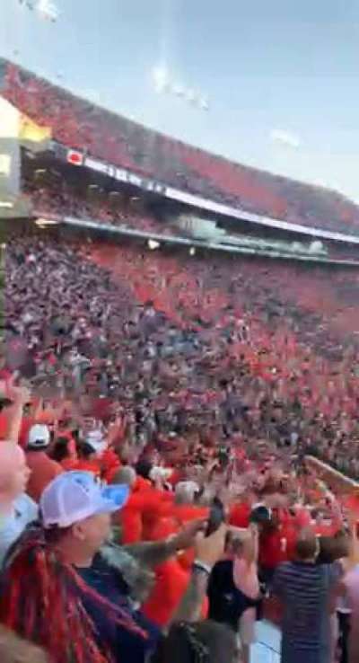Jordan-Hare Stadium section 15