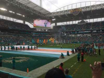 Hard Rock Stadium section 130
