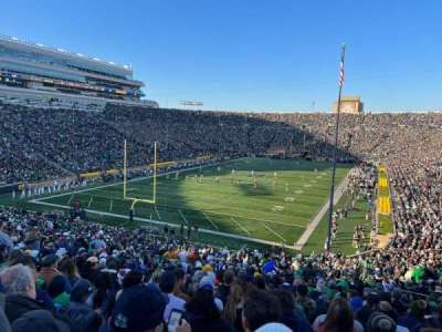 notre dame stadium section 17