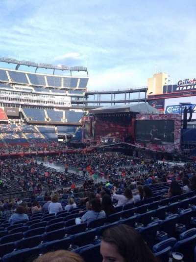 Gillette Stadium section 132