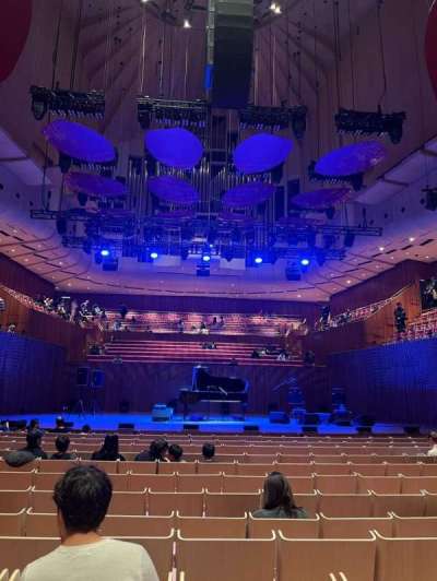 Sydney Opera House Concert Hall section Stalls