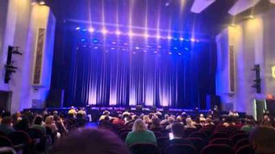 Johnny Mercer Theatre section Orchestra C