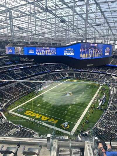 Sofi Stadium section 528