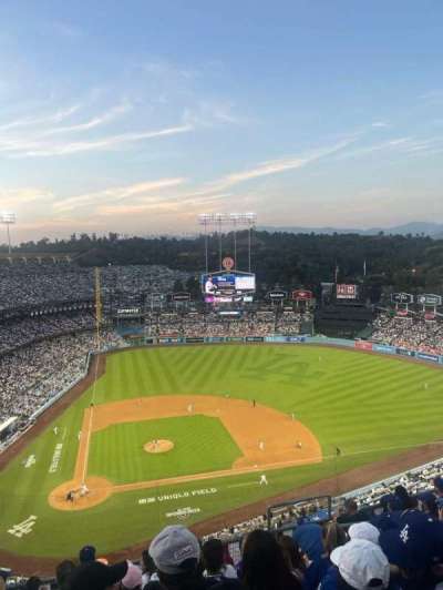 dodger stadium section 10TD