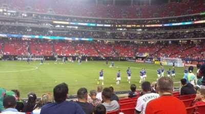 Georgia dome section 135