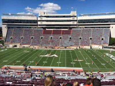 Lane Stadium section 130