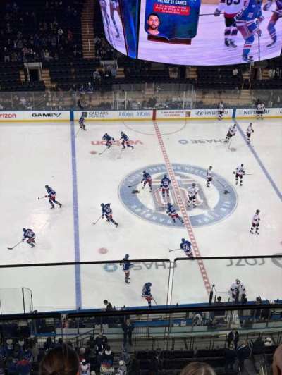 Madison Square garden section 312