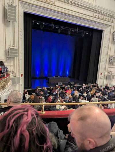 Wilbur Theatre section Mezzanine L