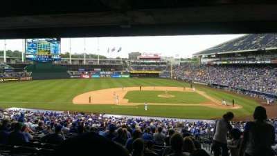 Kauffman Stadium section 221