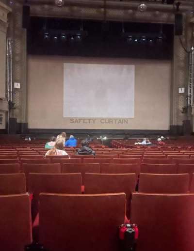 Edinburgh Playhouse section Stalls