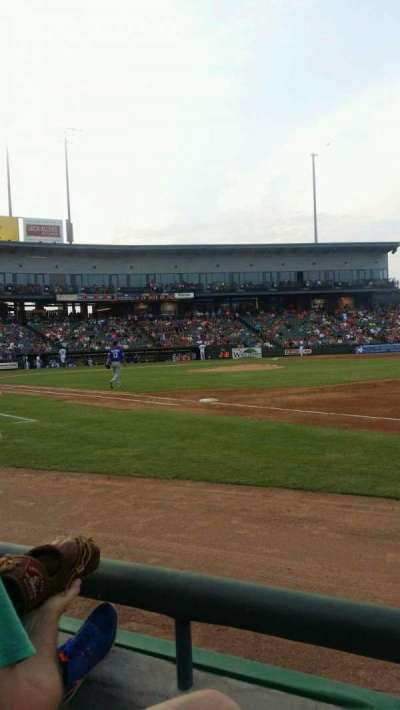 Dell Diamond section 125