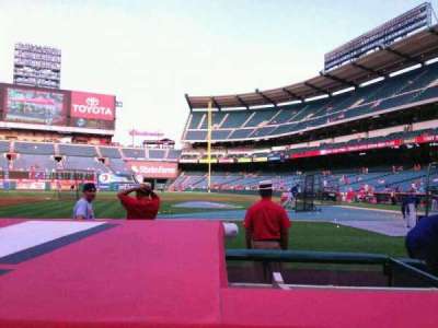 Angel Stadium section 112