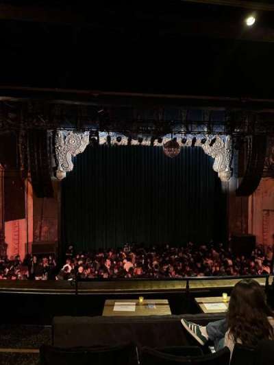 The Fonda Theatre section BALCONY C