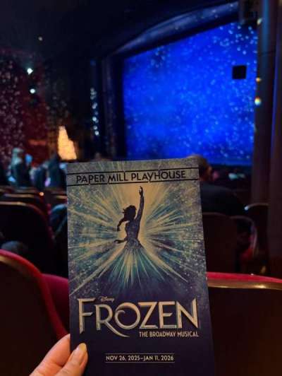 Paper Mill Playhouse section Orchestra R
