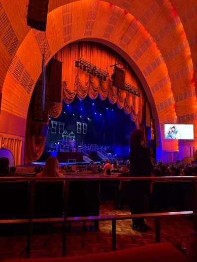 Radio City Music Hall section Orchestra 7