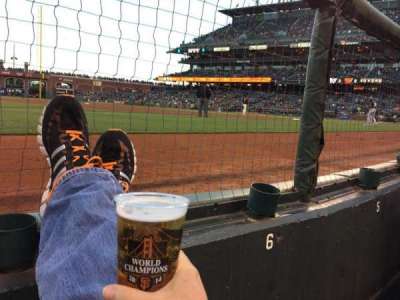 Oracle park section 126