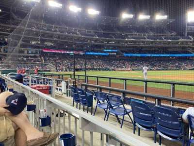 NATIONALS Park section 132