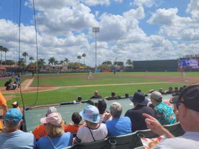 Ed Smith Stadium section 110