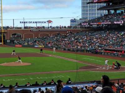 Oracle park section 123