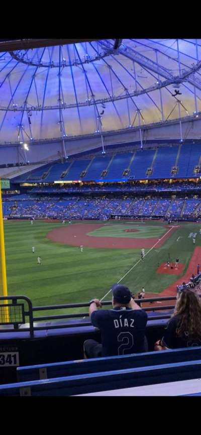 Tropicana Field section 341