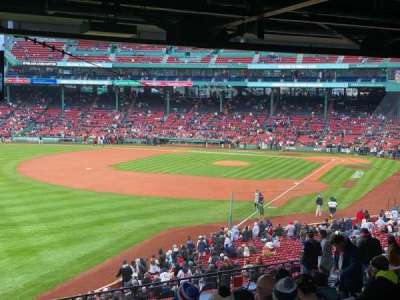 Fenway park section Grandstand 33